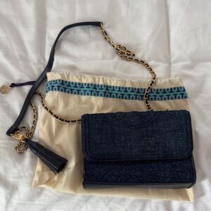 Tory Burch denim bag